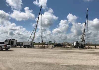 A robust truck featuring a crane mounted on its roof, designed for heavy lifting and construction tasks.